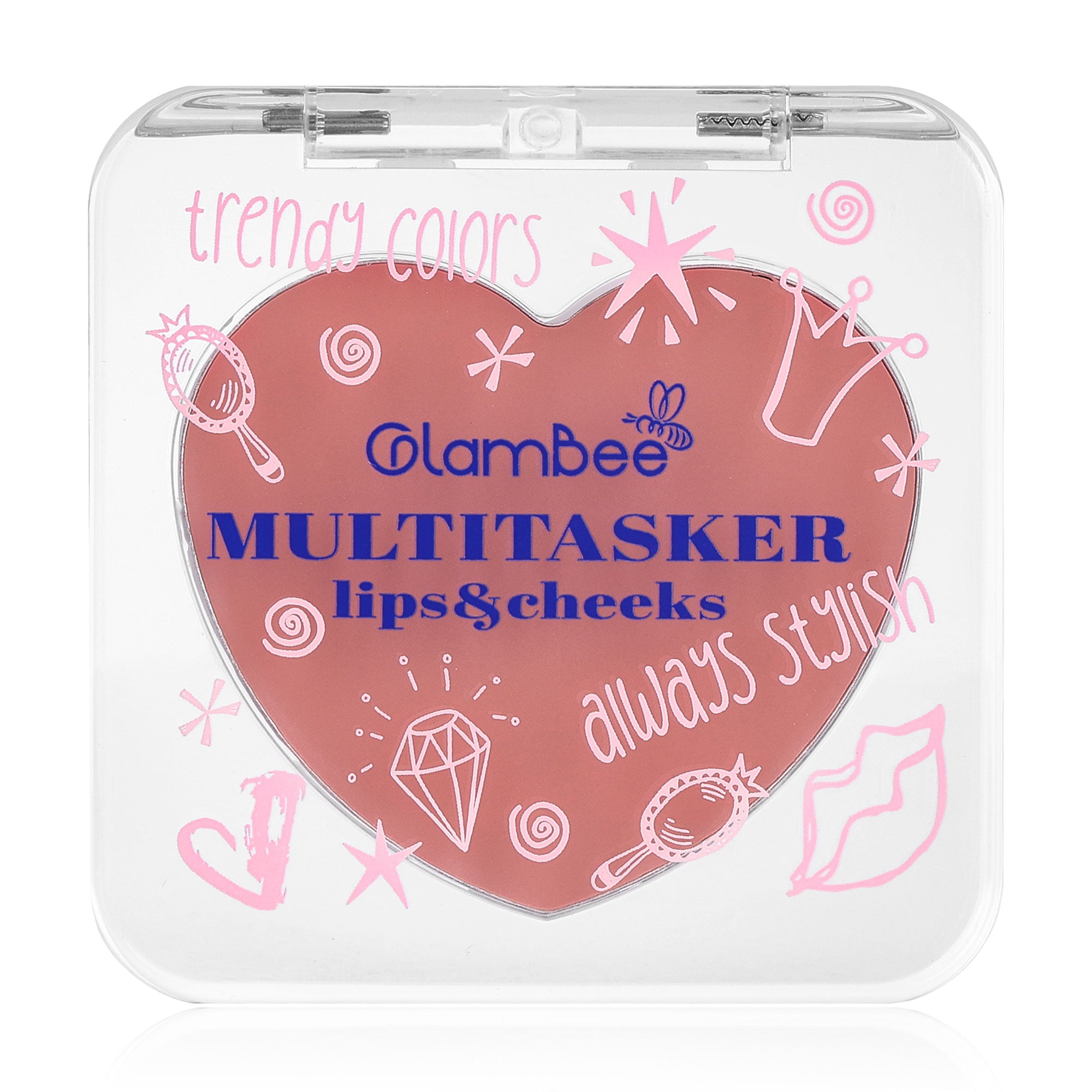 Мультитаскер для губ та щік GlamBee Lips &amp; Cheeks Multitasker тон 01, 3.5 г