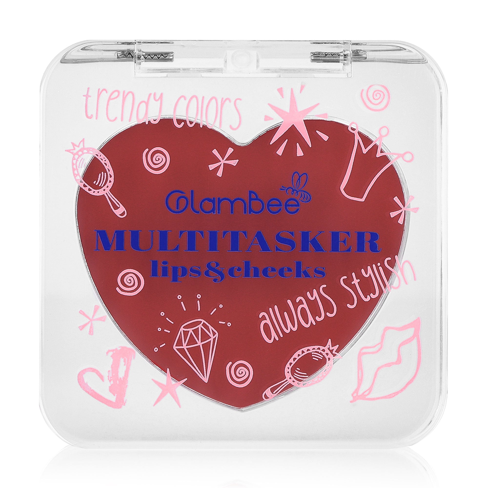 Мультитаскер для губ та щік GlamBee Lips &amp; Cheeks Multitasker тон 02, 3.5 г